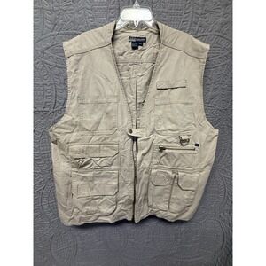 Tact Gear Squad Sportsman Multi-Pocket Utility Tan Vest size 2XL hunting fishing